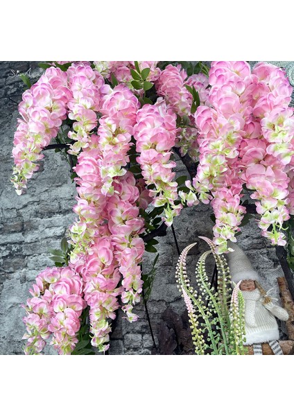 Menekşe Sunmade 3 Çatal Yüksek Simülasyon Büyük Wisteria Çiçekler Ev Düğün Bahçe Dekorasyon Duvar Asılı Dekor Flores Artificiales Güz (Yurt Dışından) fiyatları