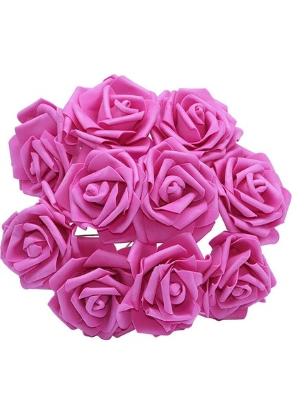 Gül Kırmızı 20 Adet 10/20/30 Adet 8 cm Yapay Pe Köpük Gül Çiçek Gelin Buketleri Düğün Masa Ev Partisi Süslemeleri Için Dıy Karalama Defteri Malzemeleri (Yurt Dışından)