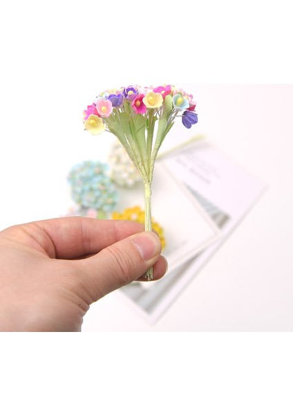 Turuncu 1 Demet 8 Adet Mini Kağıt Gül Sahte Çiçek Buketi Düğün Dekorasyon Yapay Çiçek Dıy Scrapbooking Çelenk Çelenk Çiçekler (Yurt Dışından) modelleri