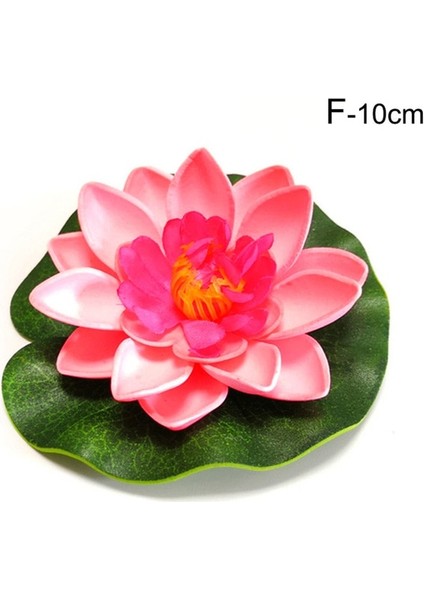 F-10CM 10/18CM Yüzen Lotus Yapay Çiçek Gerçekçi Nilüfer Mikro Manzara Düğün Gölet Bahçe Ev Sahte Lotus Bitki Dekor Için (Yurt Dışından) fiyatları