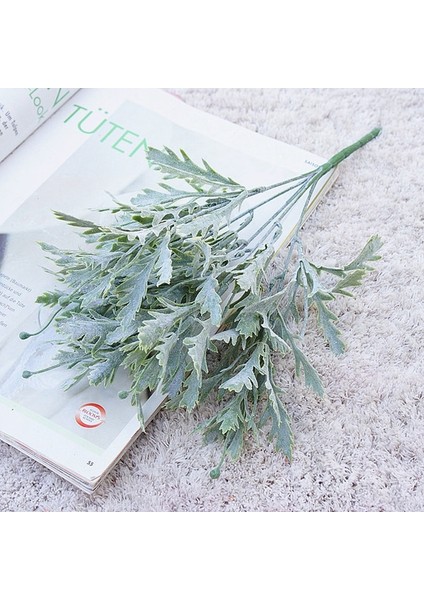 Yeşil 1 Adet Lagomorpha Yaprak Yapay Çiçek Sahte Bitki Duvar Vazo Ev Düğün Fotoğrafçılığı Dekorasyon Için Noel Çelenk Malzemesi (Yurt Dışından)