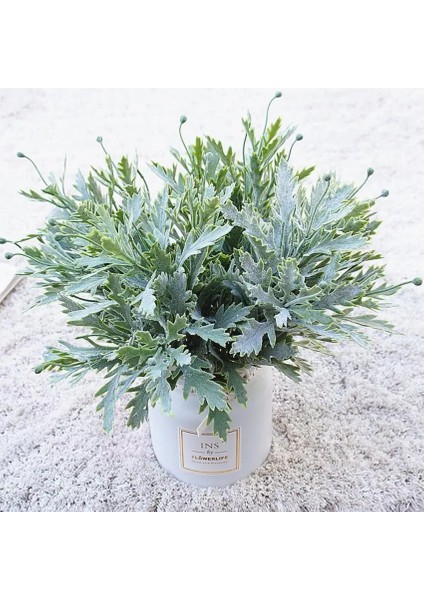 Yeşil 1 Adet Lagomorpha Yaprak Yapay Çiçek Sahte Bitki Duvar Vazo Ev Düğün Fotoğrafçılığı Dekorasyon Için Noel Çelenk Malzemesi (Yurt Dışından) fiyatları