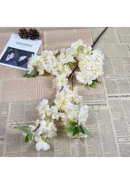 Sarı Şampanya Yapay Kiraz Çiçeği Ipek Çiçek Kiraz Çiçeği Şube Düğün Kemer Dekorasyon Otel Aktivite Oturma Odası Ev Dekorasyonu (Yurt Dışından) fiyatları