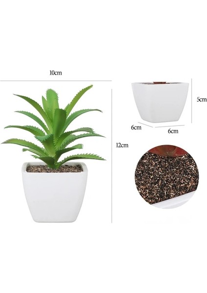 H 1 Adet Yeni Yapay Bitkiler Bonsai Küçük Ağaç Saksı Sahte Bitki Çiçekler Saksı Süsler Ev Odası Masa Hamuru Pot Bahçe Dekor (Yurt Dışından)
