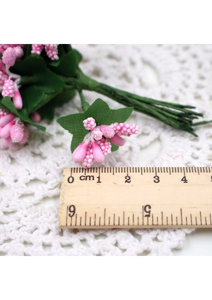 Eti Pembe 36 Adet 12/36/72/144 Adet Mini Ercik Çiçek Yapay Çiçekler Zanaat Sahte Çiçekler Düğün Buket Parti Scrapbooking Dekor Dıy (Yurt Dışından) modelleri