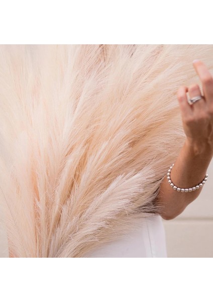 Açık GRI-120CM 1pc Sahte Pampas Çim Dekor Tüy Çim Yapay Phragmites Australis Vazo Süslemeleri Sahte Sazlık Bitkiler Sonsuz Çiçekler (Yurt Dışından)