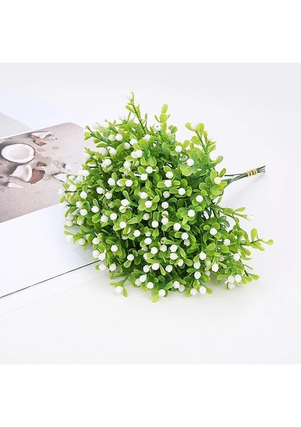 Stil 1 Yapay Milan Çiçek Buketi Parti Düğün Için Sahte Bitki Ev Tatil Noel Süslemeleri Yapay Bitkiler (Yurt Dışından) fırsatları