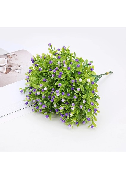 Stil 1 Yapay Milan Çiçek Buketi Parti Düğün Için Sahte Bitki Ev Tatil Noel Süslemeleri Yapay Bitkiler (Yurt Dışından) indirimleri