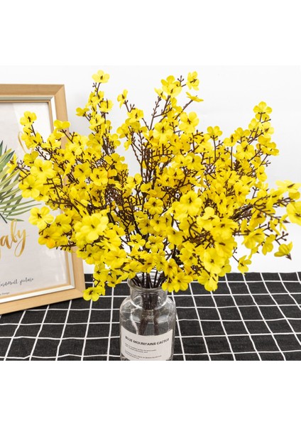 Pembe Ipek Gypsophila Yapay Çiçekler Dekorasyon Ev Plastik Kök Gelin Düğün Buket Mariage Kiraz Çiçeği Sahte Çiçek Dıy (Yurt Dışından) indirimleri