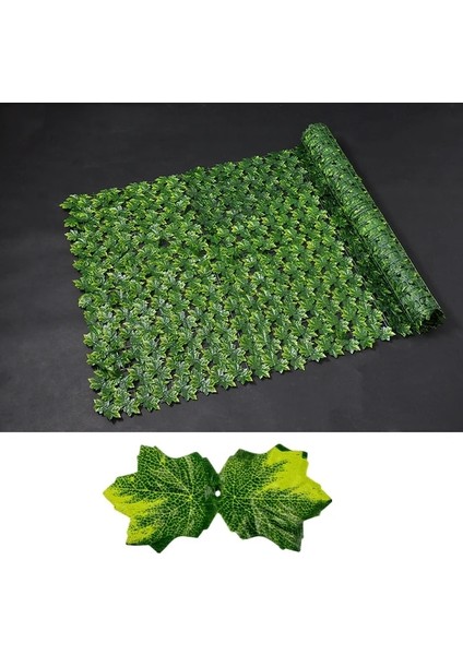 Renkli Akçaağaç Yaprağı 50X300CM Yapay Sarmaşık Çit Açık Bahçe Yeşilliği Gizlilik Çitleri Paneller Yapraklar Çit Yard & Bahçe Dekorları Arka Bahçe Çit Süslemeleri (Yurt Dışından)