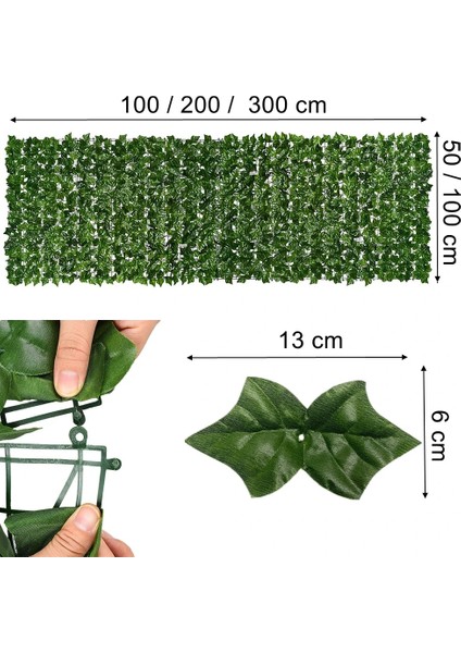 Renkli Akçaağaç Yaprağı 50X300CM Yapay Sarmaşık Çit Açık Bahçe Yeşilliği Gizlilik Çitleri Paneller Yapraklar Çit Yard & Bahçe Dekorları Arka Bahçe Çit Süslemeleri (Yurt Dışından)