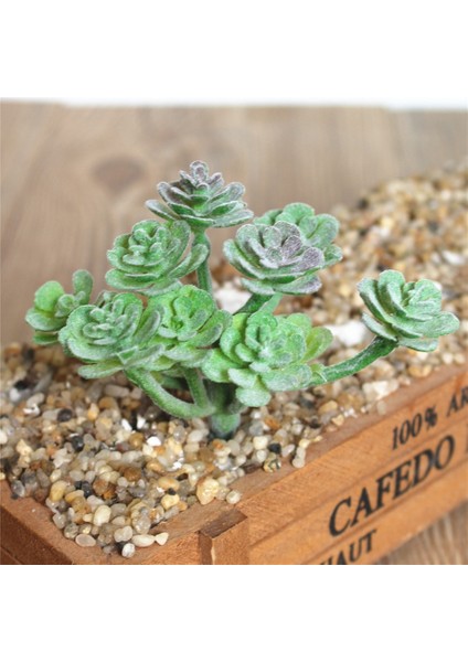 Zrg Xiaozuiluhui 39 Stilleri Yeşil Yapay Succulents Bitkiler Dıy Saksısız Küçük Bonsai Ev Bahçe Masaüstü Masa Parti Dekorasyon Sahte Bitkiler (Yurt Dışından)
