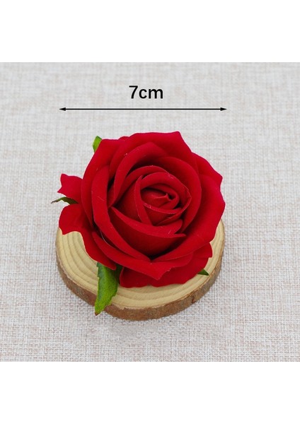 Işık Gül Pembe 10 Adet 5/10 Adet 7 cm Yapay Gül Çiçek Kafa Düğün Ev Dekorasyon Için Sahte Çiçekler Gül Kafa Dıy Çelenk Malzemeleri (Yurt Dışından)