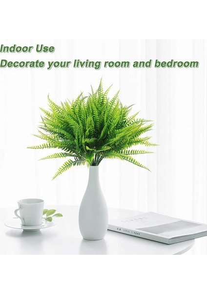 7 Çatal 21 Çim 4 Adet 4/1 Adet Yapay Boston Fern Bitkileri Plastik Yapay Çalılar Yeşillik Ev Açık Bahçe Ofis Dekoru Taklit Bitkiler (Yurt Dışından) modelleri