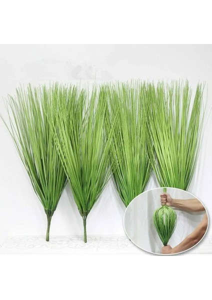 Yeşil 60 cm Yapay Soğan Çim Sahte Pampas Çim Bitkiler Tropikal Bitki Kapalı Sahte Kamış Buğday Çim Açık Oturma Odası Dekor Için (Yurt Dışından) fırsatları