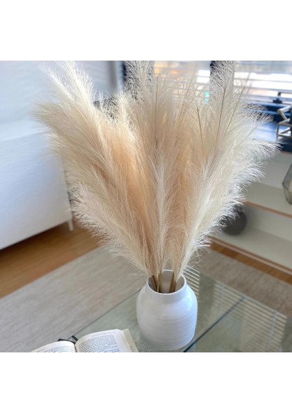 Açık Mor 45 cm 1 Adet Yapay Pampas Çim Buketi Yeni Yıl Tatil Düğün Parti Ev Dekorasyon Bitki Simülasyon Sahte Çiçek Kamış (Yurt Dışından) fiyatları