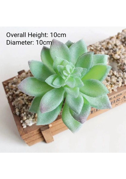 Ji Wa Lian Yeşil Akın Yapay Succulents Bitkiler Ev Bahçe Dekorasyonu Çiçek Aranjmanı Banyo Aksesuarları Planta Yapay (Yurt Dışından) fırsatları