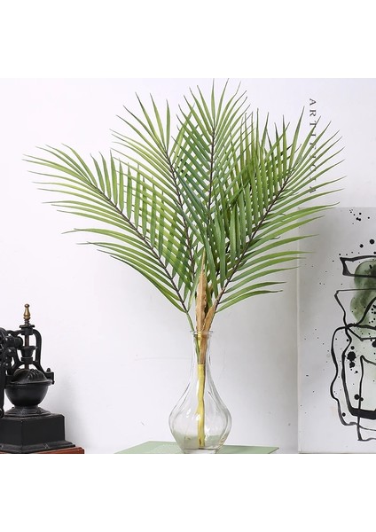 80 cm 6 Çatal 60-123 cm Yapay Palmiye Ağacı Sahte Bitkiler Plastik Yaprak Sahte Ağaç Ev Düğün Bahçe Zemin Oturma Odası Süslemeleri (Yurt Dışından) modelleri