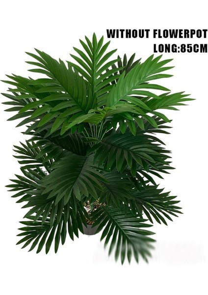 85 cm Büyük Yapay Bitki Dağınık Kuyruk Ayçiçeği Tropikal Bitkiler Kapalı Açık Ev Bahçe Sahte Bitki Zemin Dekor Plastik Ağaç (Yurt Dışından)