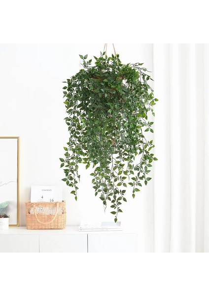H Yapay Liana Çiçek Sarmaşıklar Ev Dekor Sahte Bitkiler Düğün Bahçe Açık Ivy Garland Oturma Odası Parti Rattan Dekorasyon (Yurt Dışından)