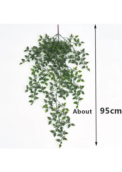 H Yapay Liana Çiçek Sarmaşıklar Ev Dekor Sahte Bitkiler Düğün Bahçe Açık Ivy Garland Oturma Odası Parti Rattan Dekorasyon (Yurt Dışından) modelleri