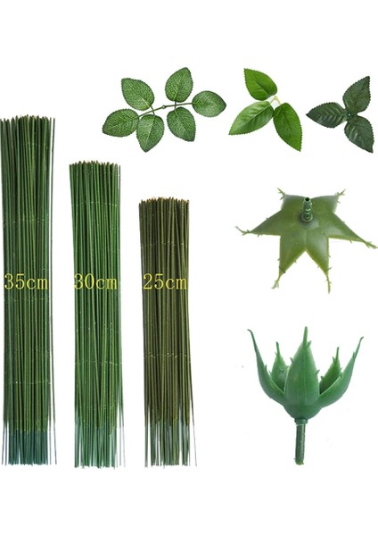 M 30 cm 25 Adet/grup Plastik Çiçek Kök Yapay Çiçek Çubuk Gül Yaprakları/taban Demir Tel Kök Dıy Sabun/kağıt Çiçek Saplama Zanaat Dekor Kaynaklanıyor (Yurt Dışından)