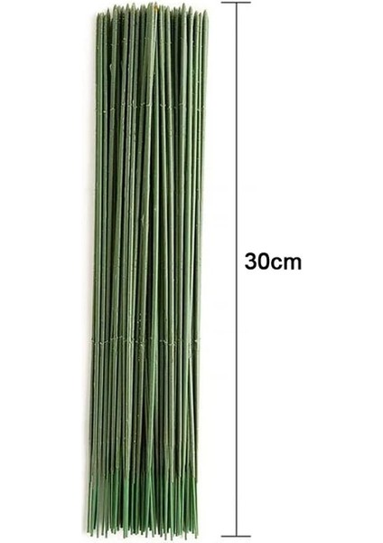M 30 cm 25 Adet/grup Plastik Çiçek Kök Yapay Çiçek Çubuk Gül Yaprakları/taban Demir Tel Kök Dıy Sabun/kağıt Çiçek Saplama Zanaat Dekor Kaynaklanıyor (Yurt Dışından)