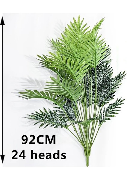 LD1481 U 45-90 cm Tropikal Palmiye Ağacı Büyük Monstera Yapay Bitkiler Büyük Hindistan Cevizi Ağacı Yeşillik Düğün Ev Bahçe Balkon Dekor (Yurt Dışından)