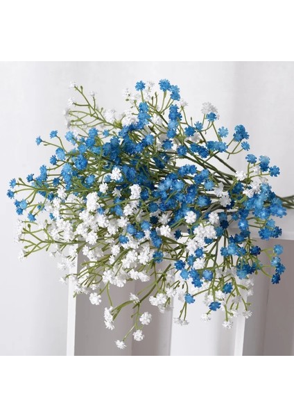 52CM-AÇIK Mor 1 Adet 52CM 90 Kafa 3 Şube Beyaz Gypsophila Yapay Çiçekler Düğün Dıy Buket Dekorasyon Aranjmanı Sahte Çiçek Ev Dekor (Yurt Dışından) fırsatları