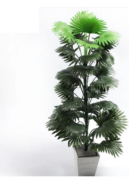A5 90 cm Büyük Yapay Bitki Tropikal Palmiye Ağacı Yaprakları Monstera Hindistan Cevizi Ağacı Balkon Bahçe Ev Dekor Için Pot Olmadan Sahte Bitki (Yurt Dışından) fiyatları
