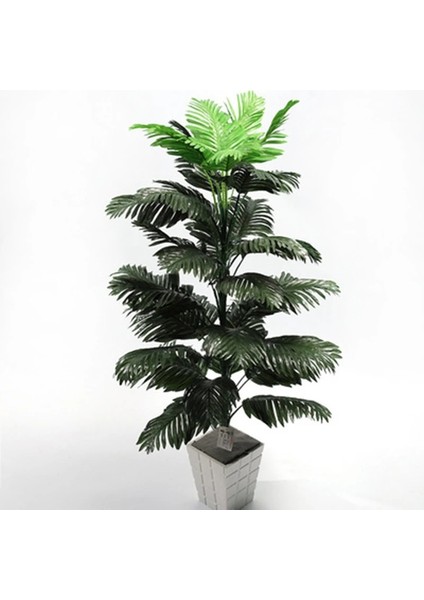 A5 90 cm Büyük Yapay Bitki Tropikal Palmiye Ağacı Yaprakları Monstera Hindistan Cevizi Ağacı Balkon Bahçe Ev Dekor Için Pot Olmadan Sahte Bitki (Yurt Dışından) modelleri