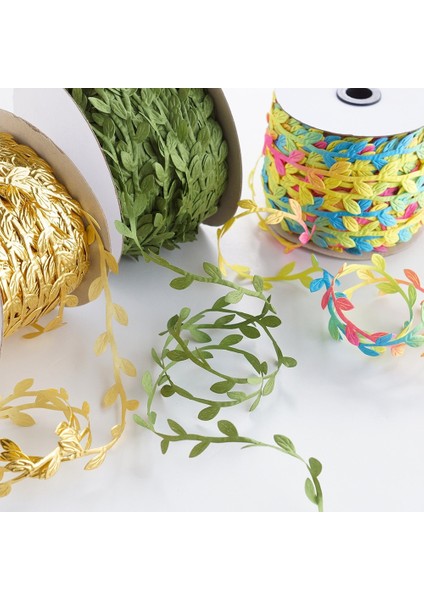 Gümüş Yapraklar 10 M Yapay Yeşil Yapraklar Sarmaşıklar Asılı Bitkiler Ağaç Yaprakları Noel Düğün Parti Hediye Kutusu Için Dıy Çelenk Dekorasyon Aksesuarları (Yurt Dışından) modelleri