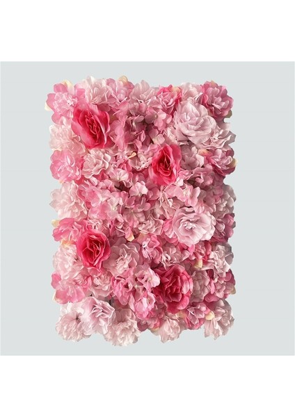 T 40X60 cm Yüksek Kaliteli Gül Yapay Çiçek Duvar Paneli Dekor Zemin Düğün Parti Olay Doğum Günü Mağaza Sahne Çiçek Duvar Özelleştirilmiş (Yurt Dışından)