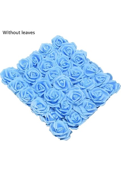 F09 Mavi 20 Adet 10/20/30 Kafaları 8 cm Yapay Pe Köpük Gül Çiçek Gelin Buketi Çiçek Düğün Parti Için Dekoratif Scrapbooking Dıy Çiçek (Yurt Dışından)