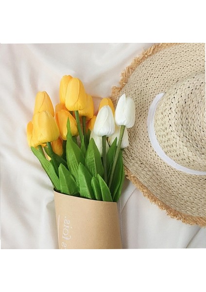 5pcs-Mix6 5 Adet Lale Pu Yapay Çiçek Gerçek Dokunmatik Buket Sahte Çiçekler Düğün Dekorasyon Bahar Parti Dıy Ev Bahçe Malzemeleri Için (Yurt Dışından) fırsatları