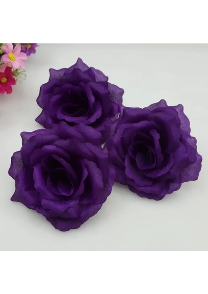 Gümüş 10 cm 10 Adet / Grup 10 cm Gümüş ve Altın Yapay Gül Ipek Çiçek Başları Düğün Parti Ziyafet Dekorasyon Için Dekoratif Çiçekler Karıştırabilirsiniz (Yurt Dışından)