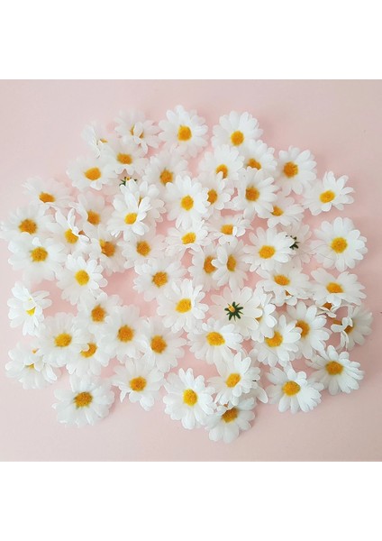 GX204-DEEP Mor 50 Adet 50 Adet Yapay Ayçiçeği Çiçekleri Sahte Papatya Çiçek Kafa Düğün Süslemeleri Dıy Çiçek Tasarım Zanaat Malzemeleri Ev Partisi Dekoru (Yurt Dışından) modelleri