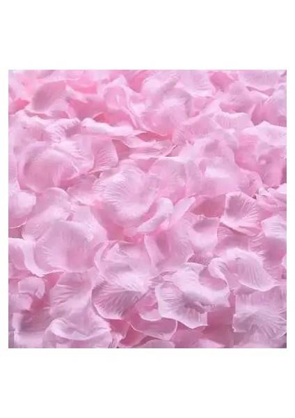 Açık Pembe 100 Adet Renkli Gül Yaprağı Yapay Romantik Ipek Gül Yaprakları Düğün Parti Dekorasyon Çiçek Petal Favor Olay Masa Dekor Malzemeleri (Yurt Dışından)