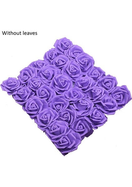F16 Mor 20 Adet 10/20/30 Kafaları 8 cm Yapay Pe Köpük Gül Çiçek Gelin Buketi Çiçek Düğün Parti Için Dekoratif Scrapbooking Dıy Çiçek (Yurt Dışından)