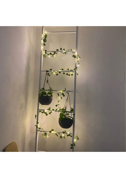 Stil 1 USB Arayüzü 2 M Yapay Bitkiler Liana LED Yaprak Çelenk Ipek Rattan Yaprak Asma Ev Oturma Odası Dekorasyon Aksesuarları Için Asılı Sarmaşık (Yurt Dışından)