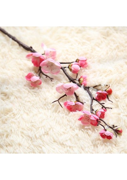 Stil 7 Yapay Çiçek Kiraz Bahar Erik Çiçeği Şeftali Dalı 30 Cm-60 cm Düğün Dekorasyon Için Ipek Çiçek Ağacı Çiçek Tomurcuğu (Yurt Dışından)