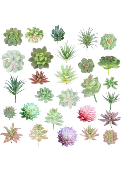 Stil 9 Yapay Succulents Bitki Simülasyonu Sahte Succulents Saksı Bitki Minyatür Sahte Bitkiler Sahte Succulents Ev Ofis Dekor (Yurt Dışından) fiyatları