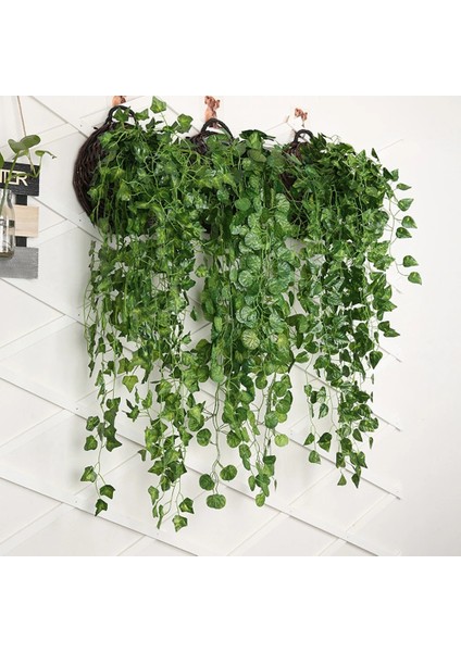 Tatlı Patates 90 cm Yapay Bitki Sarmaşıklar Duvar Asılı Rattan Yapraklar Dalları Açık Bahçe Ev Dekor Plastik Sahte Ipek Sarmaşık Yaprağı Yeşil Bitki (Yurt Dışından) modelleri