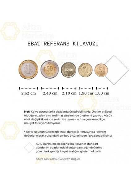 Altın Marketim 925 Ayar Gümüş Kutup Yıldızı Kolye