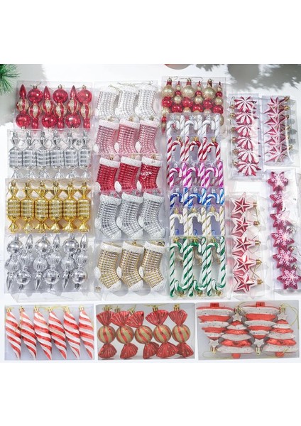 Typ1-5 Adet 3/6 Adet Noel Ağacı Mini Şeker Kamışı Asılı Tatil Parti Süsleme Dıy Dekor Sevimli Parti Süslemeleri Hediyeler Ev Gereçleri (Yurt Dışından) modelleri