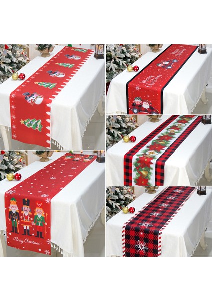 13 Noel Masa Koşucu Ev Için Mutlu Noeller Dekorasyonu Noel Partisi Dekor 2022 Navidad Notal Noel Süslemesi Mutlu Yıllar 2023 (Yurt Dışından) fiyatları