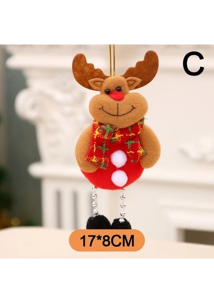 C Yeni Noel Süsleri Yılbaşı Ağacı Asılı Dıy Noel Hediyesi Noel Baba Kardan Adam Ağacı Kolye Bebek Asın Parti Dekorasyon (Yurt Dışından) fiyatları