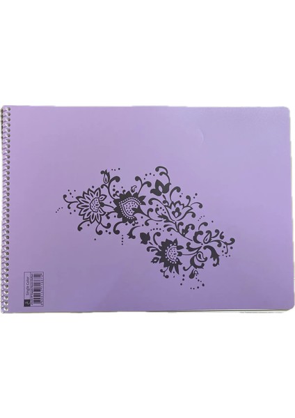25X35 Spiralli Resim Defteri 25 Yaprak modelleri