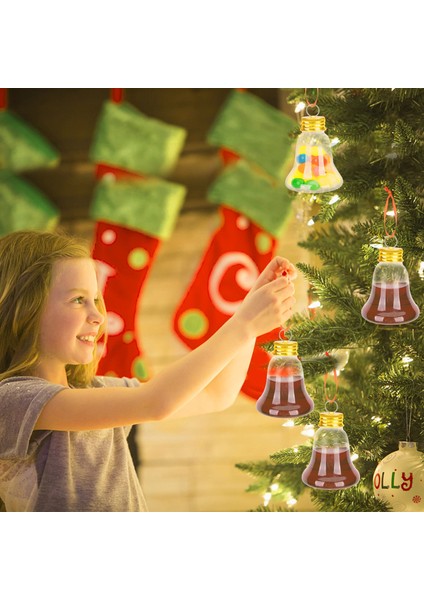 B 16 Adet 16PC 50ML Ampul Noel Dekorasyon Topu Su Şişesi Içki Dolu Noel Ağacı Süsler Suyu Ampuller Su Şişesi Parti Dekor (Yurt Dışından) indirimleri