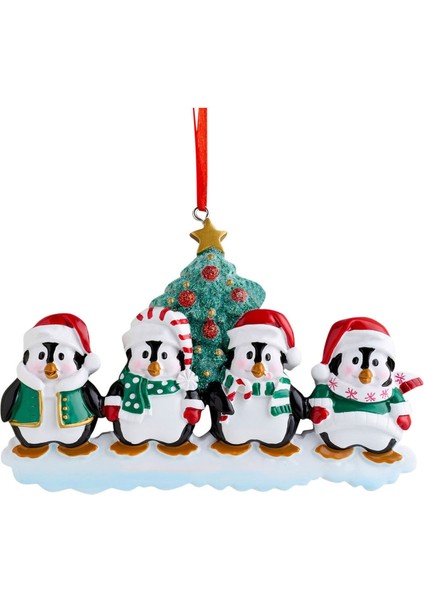 E 1 Adet Reçine Sevimli Penguen Aile Kolye Noel Yılbaşı Ağacı Süsleme Damla Süsler Hediye 2022 Yeni Yıl Partisi Ev Dekor Için (Yurt Dışından) modelleri
